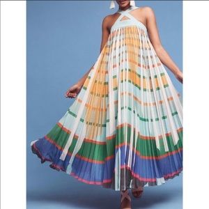 Anthro Abstraction Maxi Dress by Geisha Des